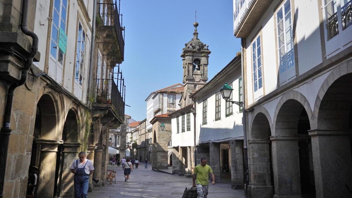 Apartamento Con Excelente Conexion & Garaje Lägenhet Santiago de Compostela Exteriör bild