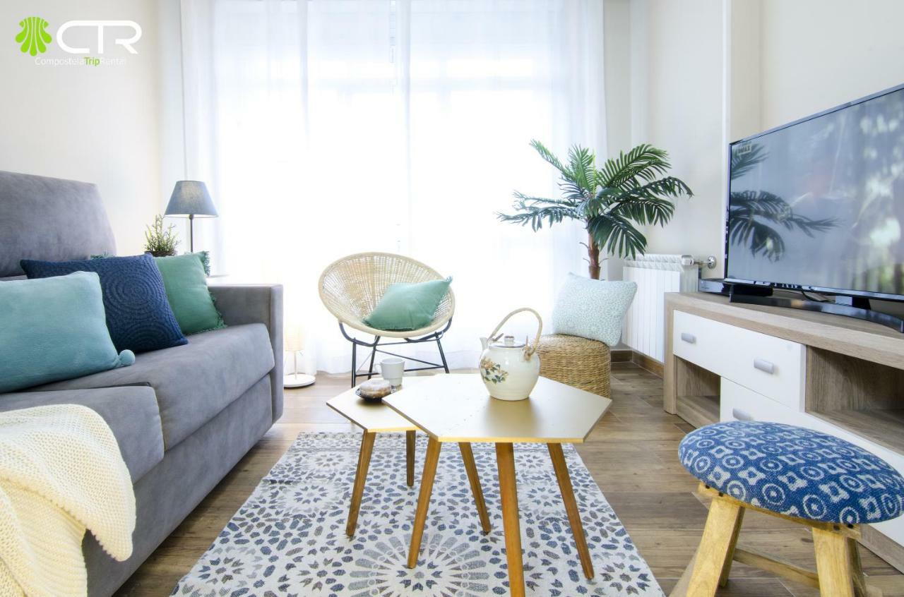 Apartamento Con Excelente Conexion & Garaje Lägenhet Santiago de Compostela Exteriör bild