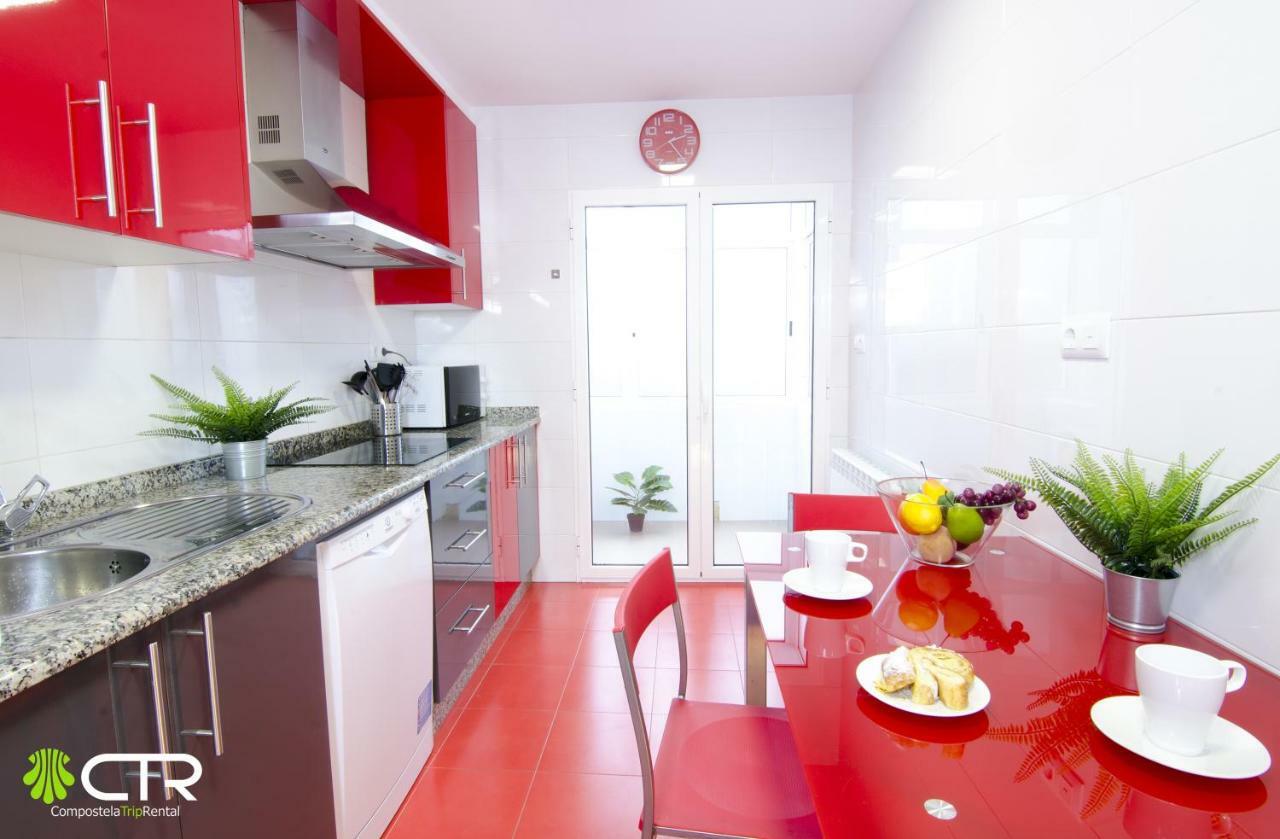 Apartamento Con Excelente Conexion & Garaje Lägenhet Santiago de Compostela Exteriör bild