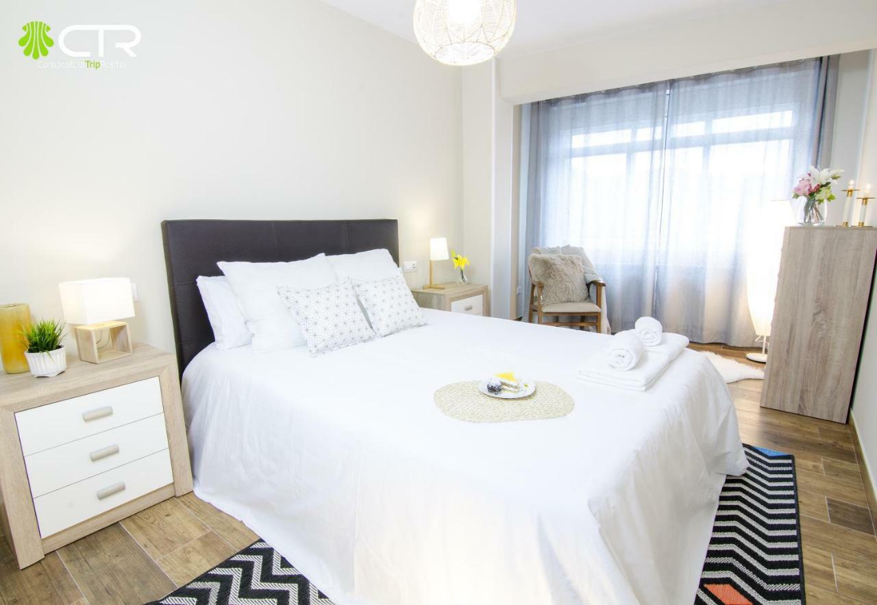 Apartamento Con Excelente Conexion & Garaje Lägenhet Santiago de Compostela Exteriör bild